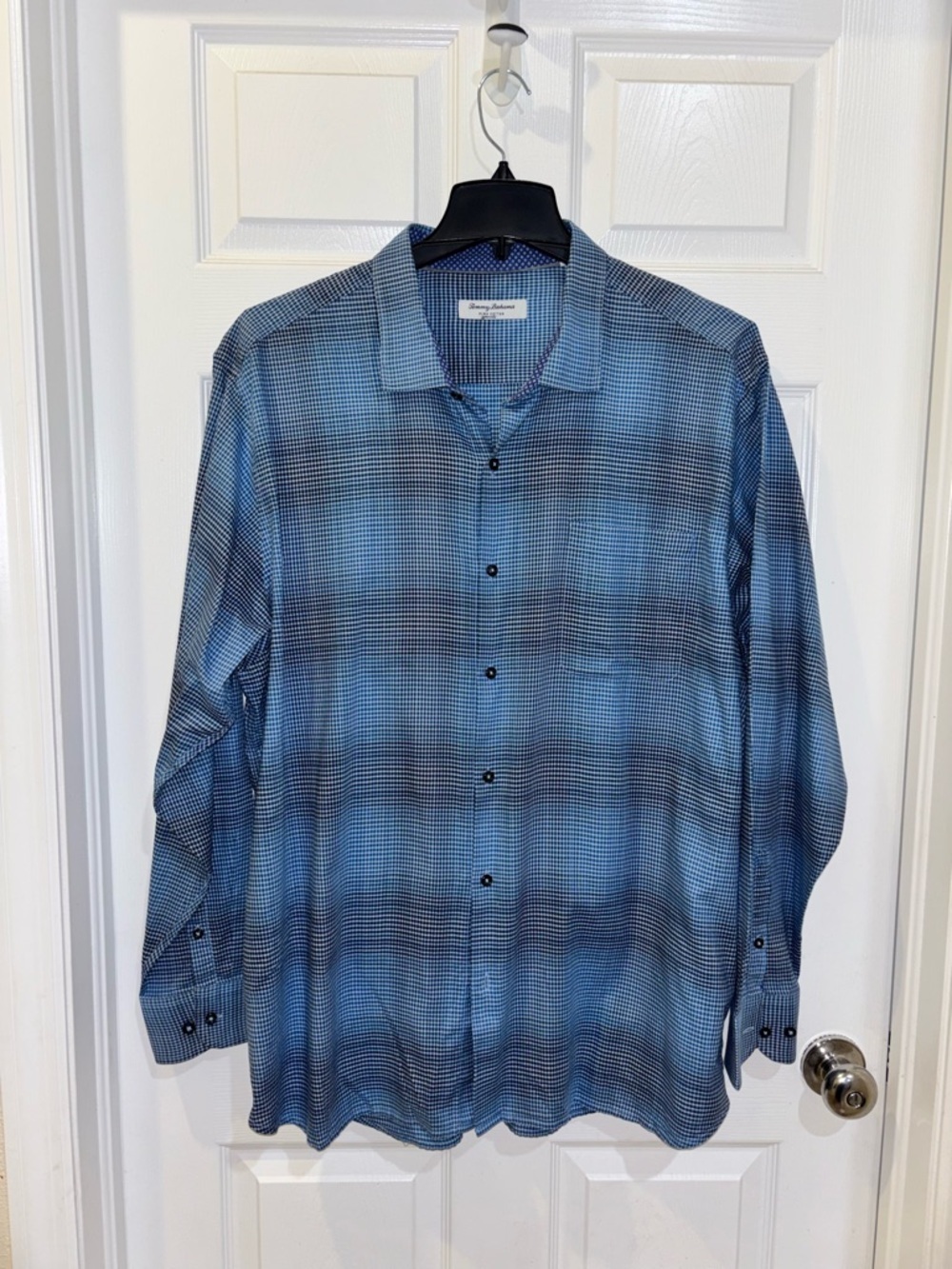 Tommy Bahama Men's Pocora Plaid Button Down Prima Cotton shirt SZ XXL - Picture 2 of 13